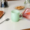 Rex London Stacking glass coffee cup 280ml - Mint green Clearance