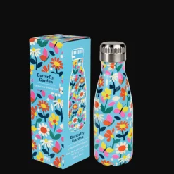 Rex London Stainless steel bottle 260ml - Butterfly Garden New