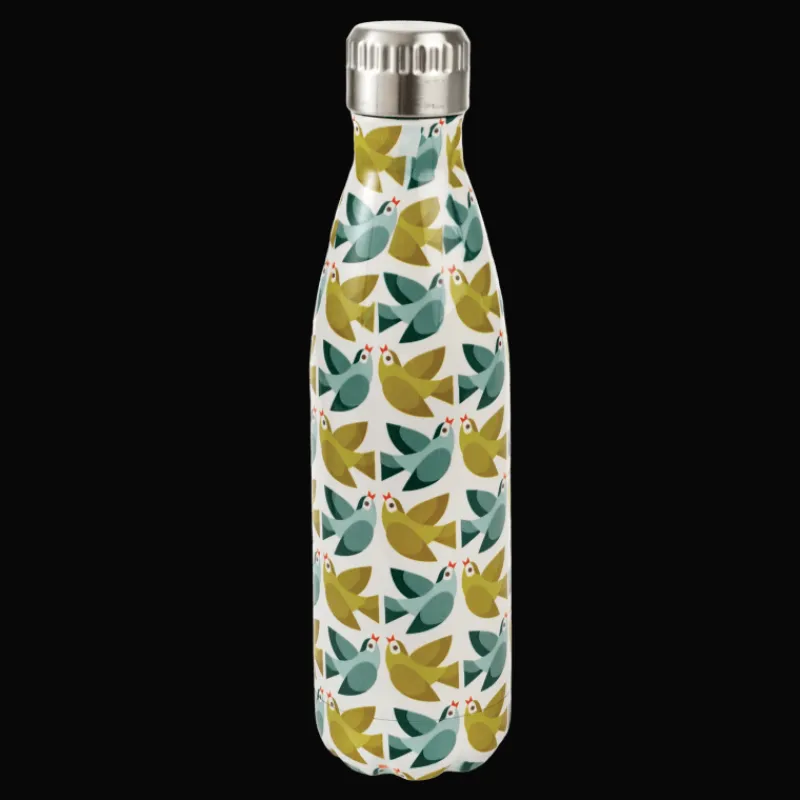 Rex London Stainless steel bottle 500ml - Love Birds Sale