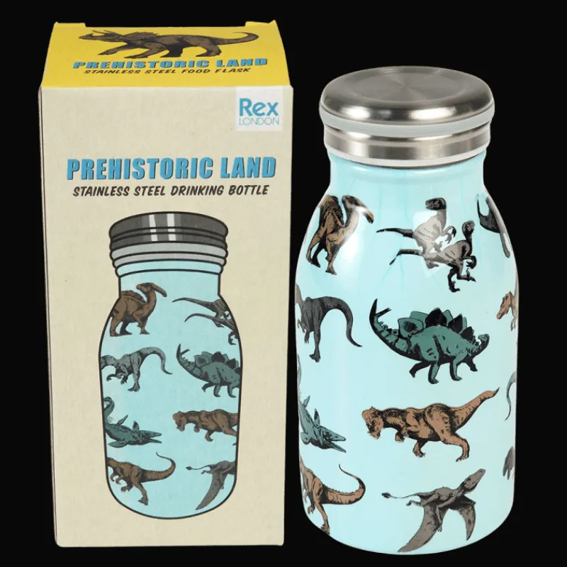 Rex London Stainless steel bottle 250ml - Prehistoric Land Sale