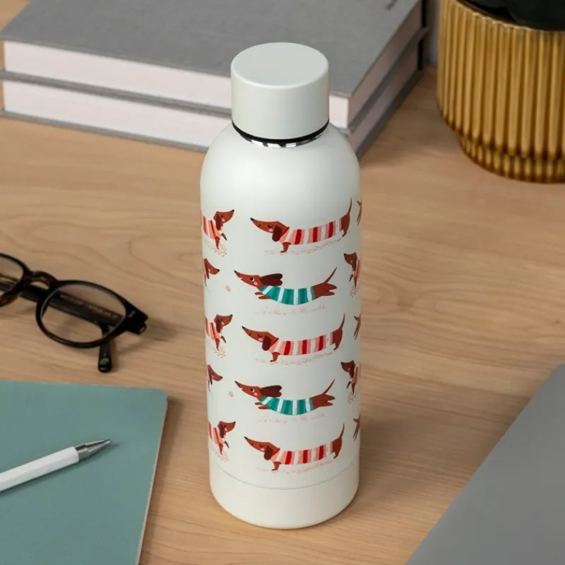 Rex London Stainless steel bottle 500ml - Sausage Dog Sale