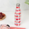 Rex London Stainless steel bottle 500ml - Vintage Apple Discount