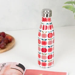 Rex London Stainless steel bottle 500ml - Vintage Apple Discount