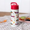Rex London Stainless steel bottle with push button lid 500ml - Sunny Sausage Dog Online