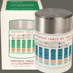 Rex London Stainless steel food flask (450 ml) - Periodic Table Outlet