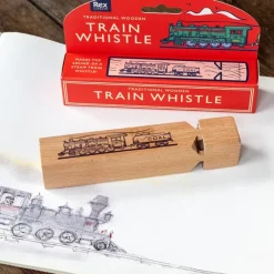 Rex London Steam train sound wooden whistle - Classic New