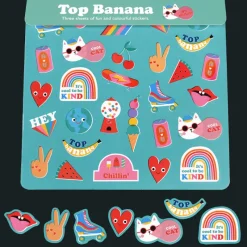 Rex London Stickers (3 sheets) - Top Banana Online
