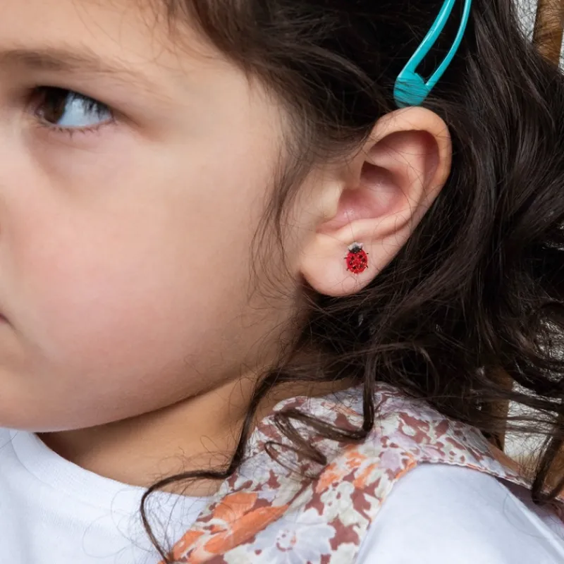 Rex London Stick on earrings (30 pairs) - Ladybird Clearance
