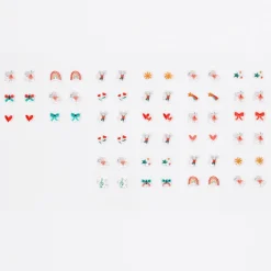 Rex London Stick on earrings (30 pairs) - Mimi and Milo Fashion