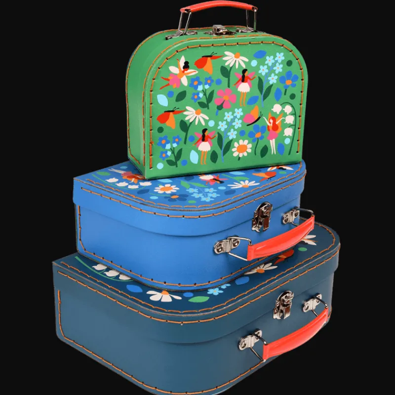 Rex London Storage cases (set of 3) - Fairies in the Garden Hot
