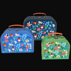 Rex London Storage cases (set of 3) - Fairies in the Garden Hot
