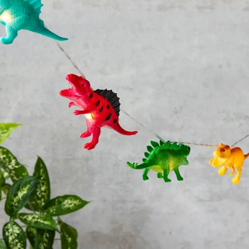 Rex London String of LED dinosaur lights - Prehistoric Land Outlet