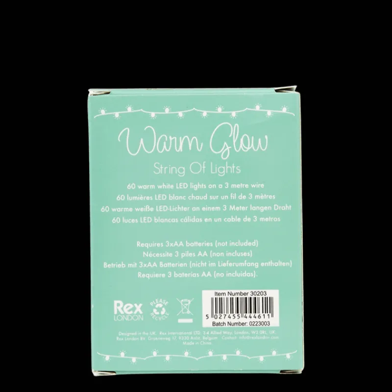 Rex London String of LED lights (3 metres) - Warm glow New
