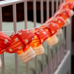Rex London String of LED mushroom lights Hot