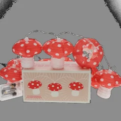 Rex London String of LED mushroom lights Hot