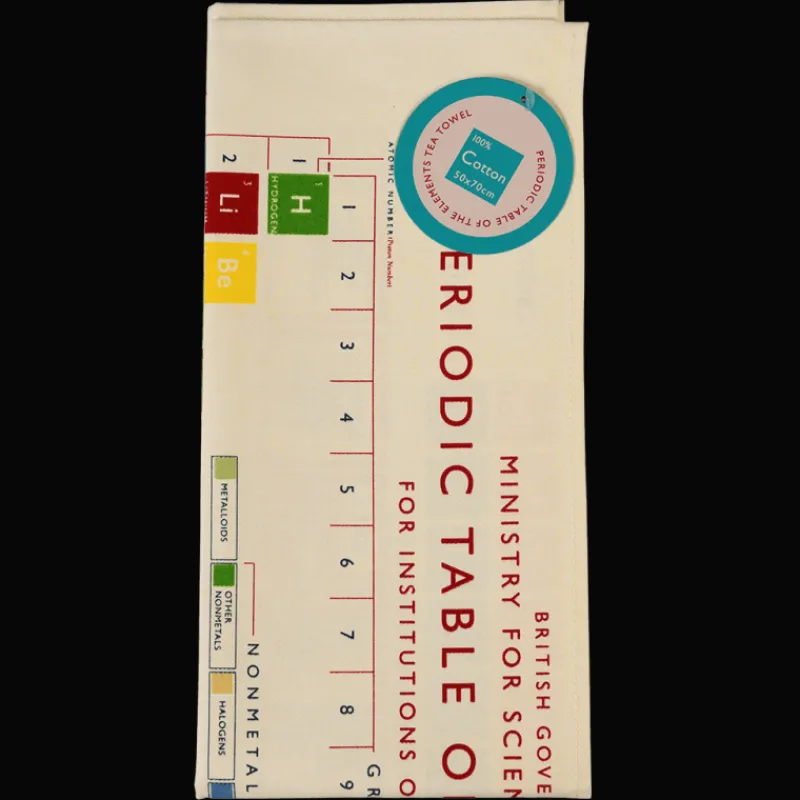 Rex London Tea towel - Periodic Table Hot