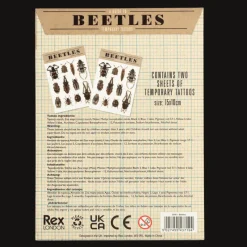 Rex London Temporary tattoos - Beetles Discount
