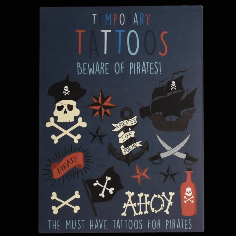 Rex London Temporary tattoos - Beware of the Pirates New