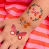 Rex London Temporary tattoos - Floral Flutter Best