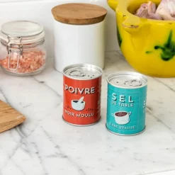 Rex London Tin salt and pepper shakers - SEL & POIVRE Fashion