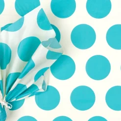 Rex London Tissue paper (10 sheets) - Spotlight turquoise on white Online