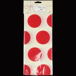 Rex London Tissue paper (10 sheets) - Spotlight red on white Outlet