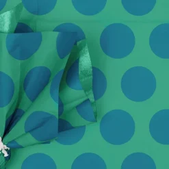 Rex London Tissue paper (10 sheets) - Spotlight blue on turquoise Clearance