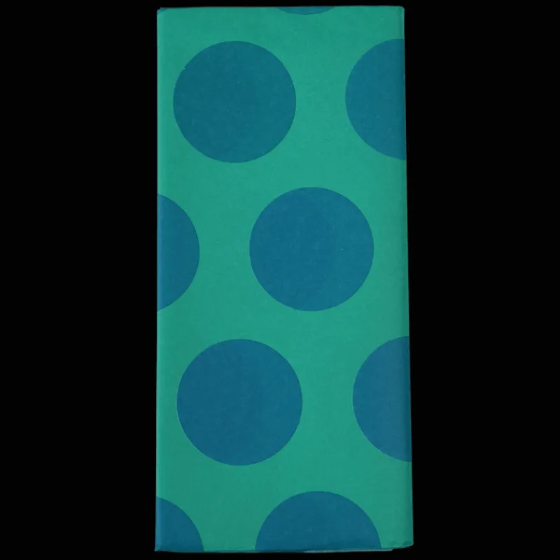 Rex London Tissue paper (10 sheets) - Spotlight blue on turquoise Clearance