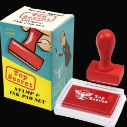 Rex London Top Secret stamp and ink set - Secret Agent Hot