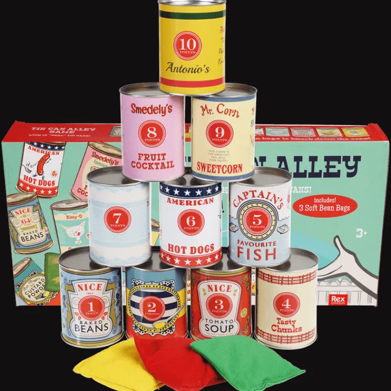 Rex London Traditional tin can alley game Outlet