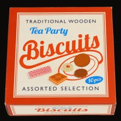 Rex London Traditional wooden toy - Biscuits with numbers Clearance