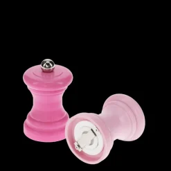 Rex London Travel salt & pepper mill set - Pink Hot