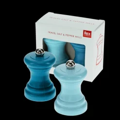 Rex London Travel salt & pepper mill set - Blue Discount