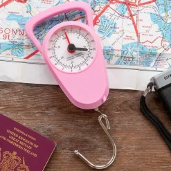 Rex London Travel scales with tape measure - Pink Online