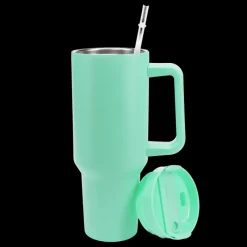 Rex London Travel tumbler with handle (1.2Ltr) - Mint green Sale