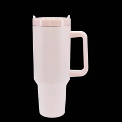 Rex London Travel tumbler with handle (1.2Ltr) - Light pink Outlet