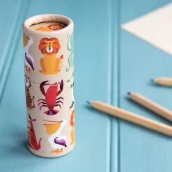 Rex London Tube of colouring pencils - Colourful Creatures Best