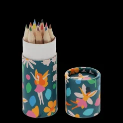 Rex London Tube of colouring pencils - Fairies in the Garden Discount
