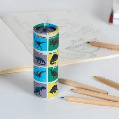 Rex London Tube of colouring pencils - Prehistoric Land New