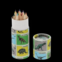 Rex London Tube of colouring pencils - Prehistoric Land New