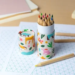 Rex London Tube of colouring pencils - Woodland Fashion