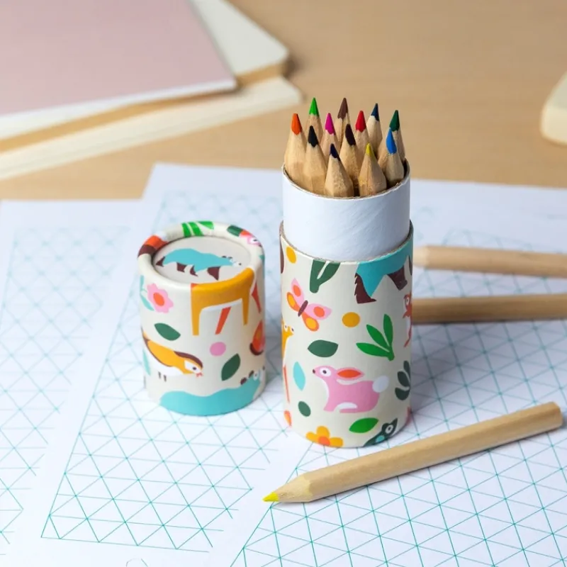 Rex London Tube of colouring pencils - Woodland Fashion