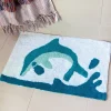 Rex London Tufted cotton bath mat - Dolphin Sale
