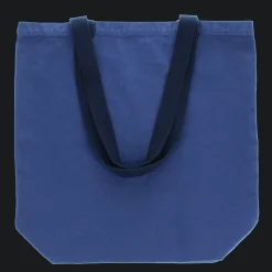 Rex London Two-tone cotton tote bag - Indigo blue New