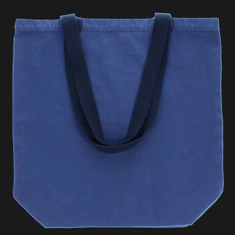 Rex London Two-tone cotton tote bag - Indigo blue New