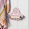 Rex London Wall-mounted enamel soap dish - Pink Online