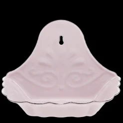 Rex London Wall-mounted enamel soap dish - Pink Online