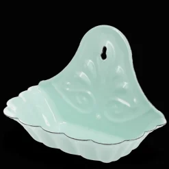 Rex London Wall-mounted enamel soap dish - Green Discount
