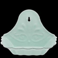 Rex London Wall-mounted enamel soap dish - Green Discount