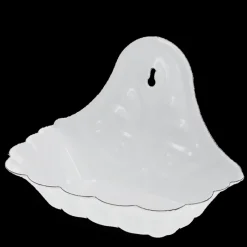 Rex London Wall-mounted enamel soap dish - White Sale